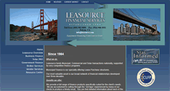 Desktop Screenshot of leasource.com